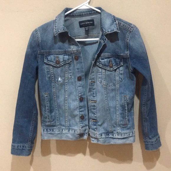 Lucky Brand Jackets & Blazers - Lucky Brand The Tomboy Trucker Jean Jacket sz Xs